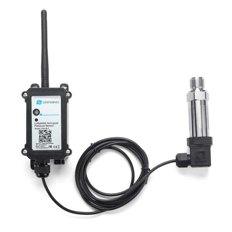 DRAGINO · Sensor · LoRa · Luft- und Wasserdrucksensor · PS-LB-TG2-B-EU868