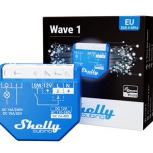 Shelly · Unterputz · "Wave 1" · Relais · max 16A · 1 Kanal · Z-Wave