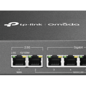 Omada by tp-link ER707-M2 - SafeStream™ Gigabit Multi-WAN VPN Router PORT: 1× 2.5 GbE