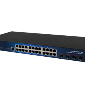 ALLNET Switch smart managed Layer2 24 Port • 24x GbE • 4x SFP+ • 19" • Lüfterlos • ALL-SG8428M-10G