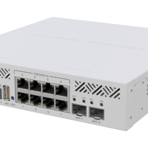 MikroTik Cloud Router Switch CRS310-8G+2S+IN, 8x 2.5 Gigabit Ports, 2x SFP+