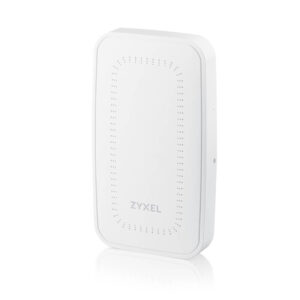 Zyxel Wireless AP WIFI6 • AX3000 • 2x2 • Indoor • 1x 1 GbE PoE af • WAX300H • Wall-Plate • NebulaFlex/Controller