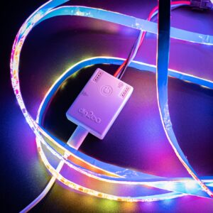 Synergy 21 LED QuinLED dig2GO portable DIGITAL Pixel LED Bundle Power controller +Netzteil + RGB-W Stripe (5M)