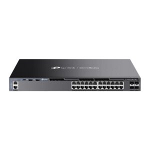 Omada by tp-link Switch full managed Layer3 28 Port • 24x 1 GbE • 4x SFP+ • Omada • SG6428X