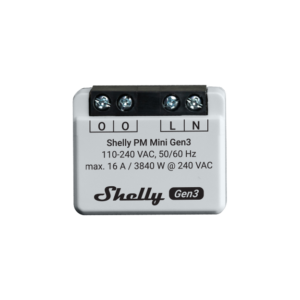 Shelly · Unterputz · "PM Mini Gen. 3" · WLAN · BT