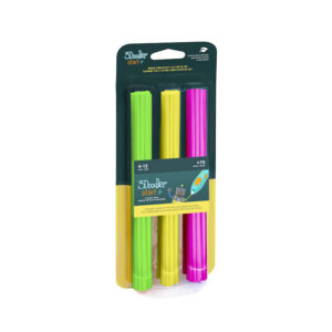3Doodler Filament / Start+ / 75 / neonpink, neongelb, neongrün / "Neon Glow"