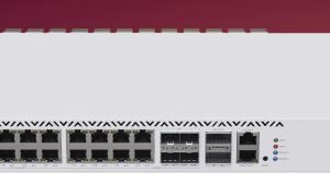 MikroTik Cloud Router Switch CRS326-4C+20G+2Q+RM, 20x 2.5GB Ports, 4x Combo 10G Ports, 2x QSFP+ 40G