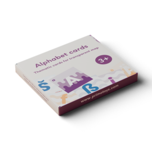 Cubetto MINT Coding Buchstabenkarten ABC für die transparente Matte ab 3 Jahren (Geeignet für Montessori)
