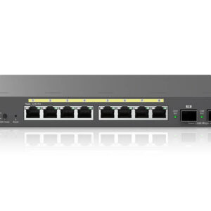EnGenius Switch full managed Layer 2+ 10 Port • 8x 1 GbE • PoE Budget 110W • 8x PoE at • 2x SFP • Desktop-Switch • Lüfterlos • EWS2910FP-FIT • FitCon/FitXpress