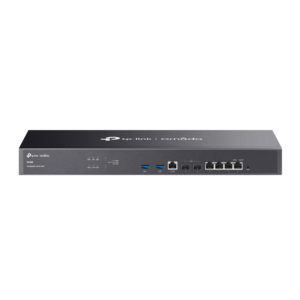 Omada by tp-link OC400 - Omada Hardware Controller - PORT: 2× 10GE SFP+ Slots, 4× GE RJ45 Ports, and 2× USB 3.0 Ports.