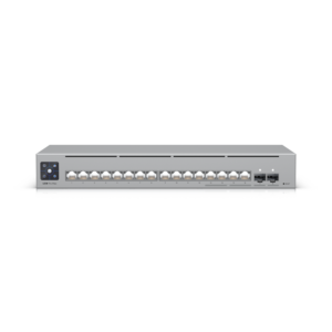 Ubiquiti Switch full managed Layer3 18 Port • 4x 2,5 GbE • 12x GbE • 2x SFP+ • Desktop • Lüfterlos • UniFi • USW-Pro-Max-16