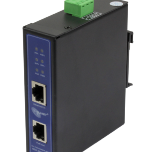 ALLNET PoE Injektor Industrial MultiGigabit • PoE BT mit Power-Booster (15,4W/30W/90W) • DIN • ALLNET PoE Injekt Metallgehäuse • ALL-PI2015MGPB-BT90