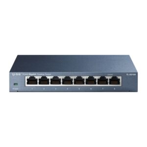 TP-Link - TL-SG108- 8-Port Gigabit Switch