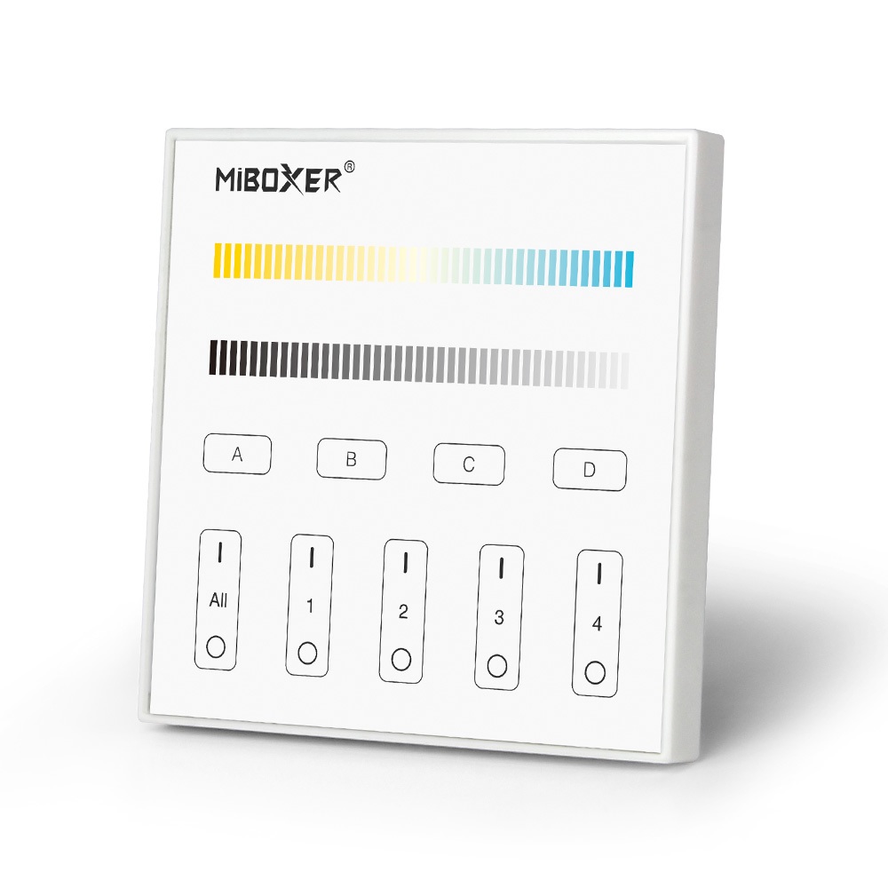 MiBoxer DP2S LED DALI Color Temperature Smart Panel Fernbedienung (DT8)