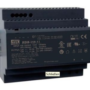 MEAN WELL Netzteil - 12V 150W Hutschiene