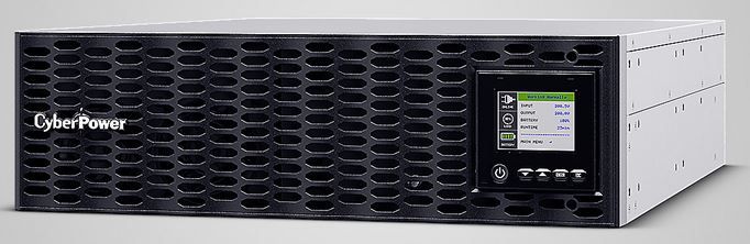 CyberPower USV, OL Tower/19"-Serie, 6000VA/6000W, 3HE, On-Line, LCD, USB/RS232, ext. Runtime inkl. RMCARD205, 1-phasig