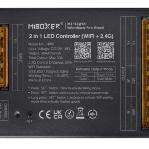 MiBoxer HW2 LED Controller 2in1 DC12~48V WiFi 2.4G HP 30A