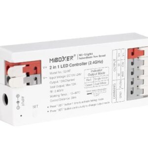 MiBoxer E2-RF LED Controller 2in1 Single colour/CCT(dual white) 2,4GHz