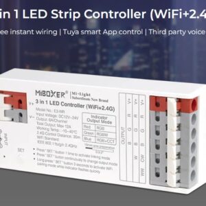 MiBoxer E3-WR LED Controller 3in1 (RGB/RGB-W/RGB+CCT) WLAN + 2,4G
