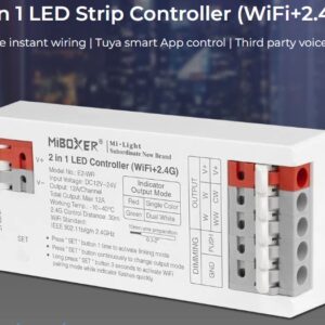 MiBoxer E2-WR LED Controller 2in1 Single colour/CCT(dual white) WLAN+2,4G