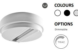 Powergear 3PH FESTER MONOPIONT FÜR SCHIENEN-ADAPTER, Weiß