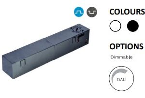 Powergear 48V STROMFÜHRENDER EINSPEISER, LINKS, Weiß