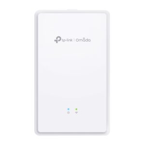 Omada by tp-link Wireless AP WIFI6 • AX1800 • 2x2 • Indoor • 1 GPON • 1xFXS • 2x GbE • EAP615GP-Wall • Omada