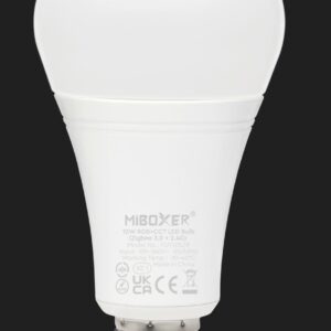 MiBoxer FUT105ZR LED Retrofit E27 Bulb 12W RGB-WW (RGB-CCT) Lampe mit Funk und Zigbee 3.0