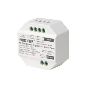 MiBoxer TRI-C1ZR Dimmer Zigbee 3.0 + Push 300W für LED, Halogen, Glühlampe