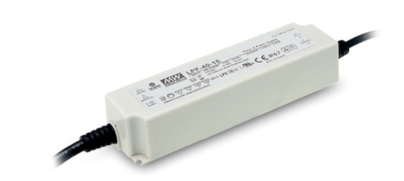 MEAN WELL Netzteil - 12V 40W, IP67