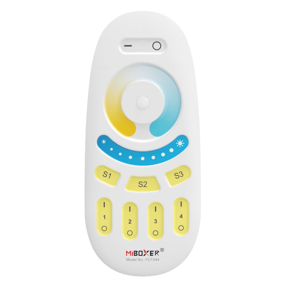 MiBoxer FUT094 LED Fernbedienung single color 4 Zonen