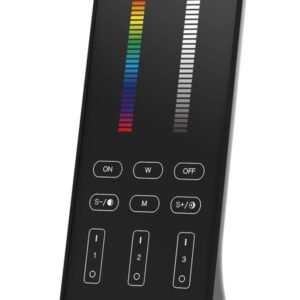MiBoxer Y3-B LED Fernbedienung 2,4GHz RGB-WW (RGB-CCT) 3 Zonen vertikal (b)
