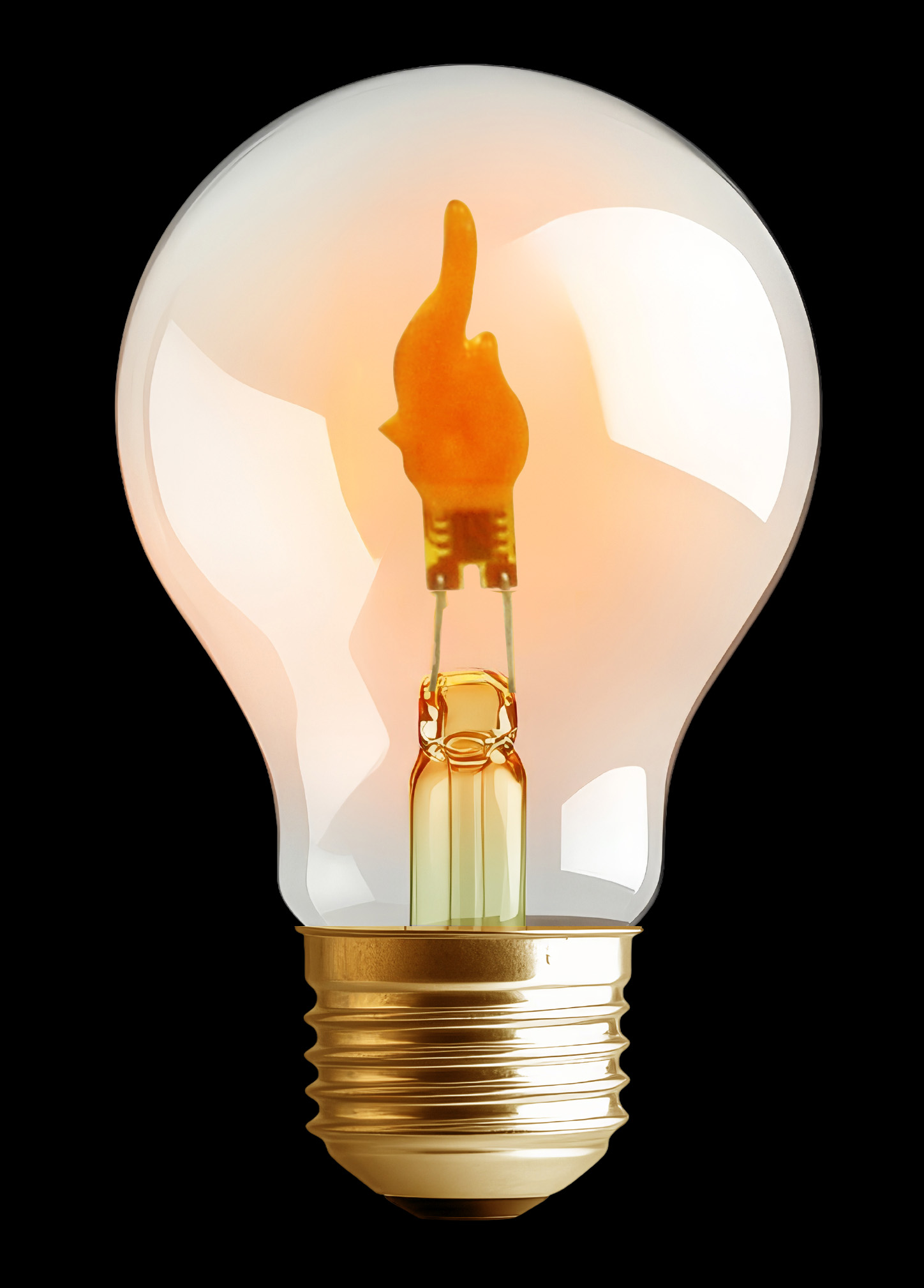 Synergy 21 LED Retrofit Deko Bulb E27 A60-flame