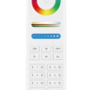 MiBoxer FUT089S LED Fernbedienung RGB-WW (RGB-CCT) 6 Zonen + 2 Szenen