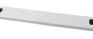 ALLNET 10"zbh. Blindplatte, 1HE, Lichtgrau, zum Einrasten(Werkzeuglos)