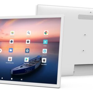 ALLNET High Performance Display 32 Zoll, Android 13, RK3588S2, HDMI In, Farbe weiß, mit Batterie Standfuß