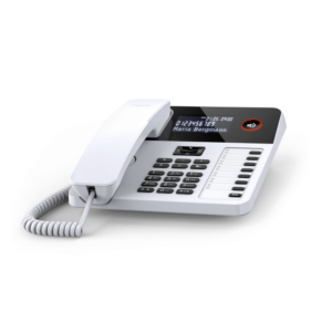 Gigaset DESK 600 weiß/ analoges Telefon
