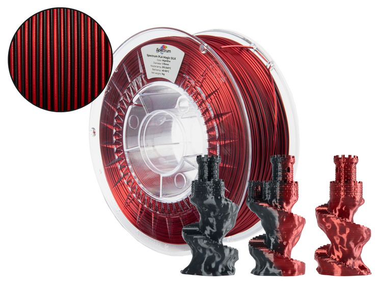 Filament Spectrum · PLA Magic SILK · NIGHTFIRE · 1.75mm · 1kg