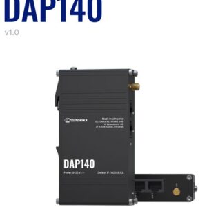 Teltonika · Accesspoint · DAP140 · 2x1 · Wi-Fi 4 · 300Mbit · 2x 10/100 · DIN Rail