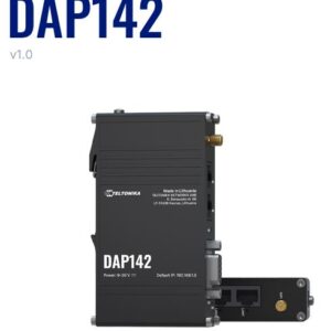 Teltonika · Accesspoint · DAP142 · 2x1 · Wi-Fi 4 · 300Mbit · 2x 10/100 · DIN Rail · RS232