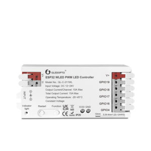 Synergy 21 LED Serie EOS 55 WLED Controller ESP32 PWM 5in1 12/24V
