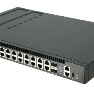 Edgecore Switch L2+ 16 x 10 GbE + 2 x 40G QSFP+ ports, AC, ECS5520-18T
