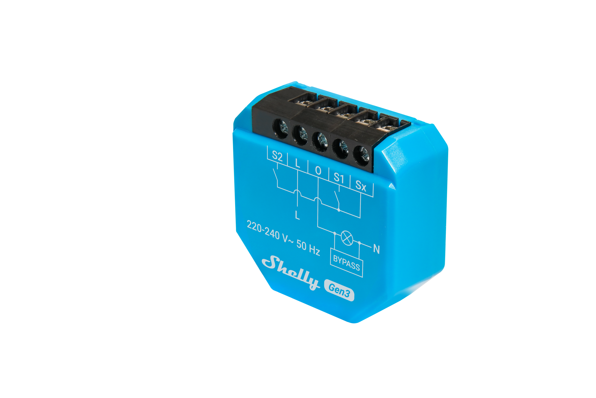 Shelly · Unterputz · "2L Gen3" · WLAN · BT