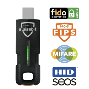 Swissbit iShield Key 2 FIDO2 USB-C in Einzelverpackung