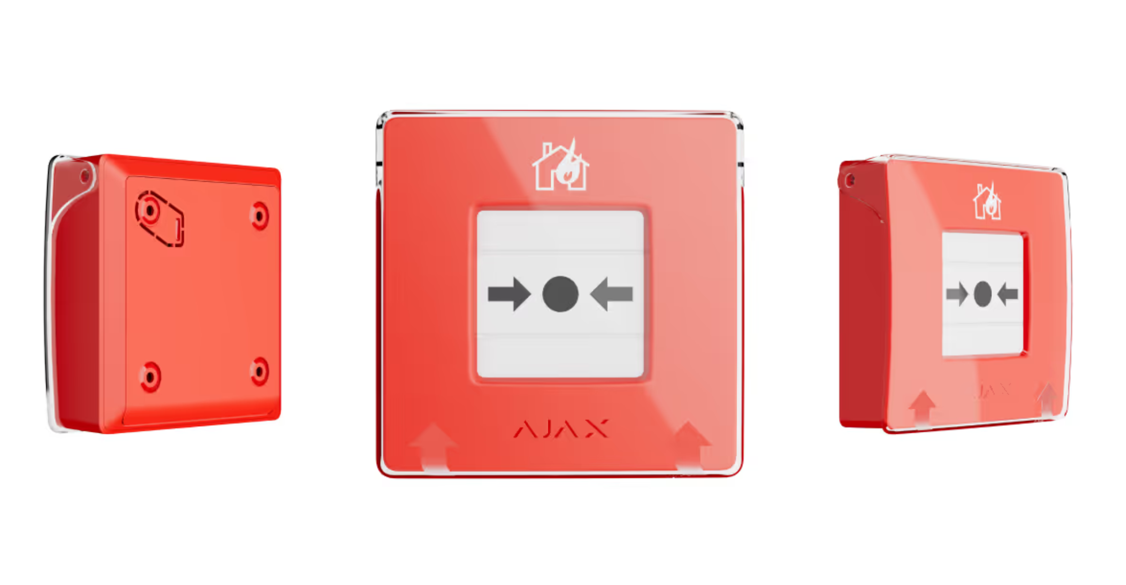 AJAX EN54 Fire & Safety • Manual Call Point • Red