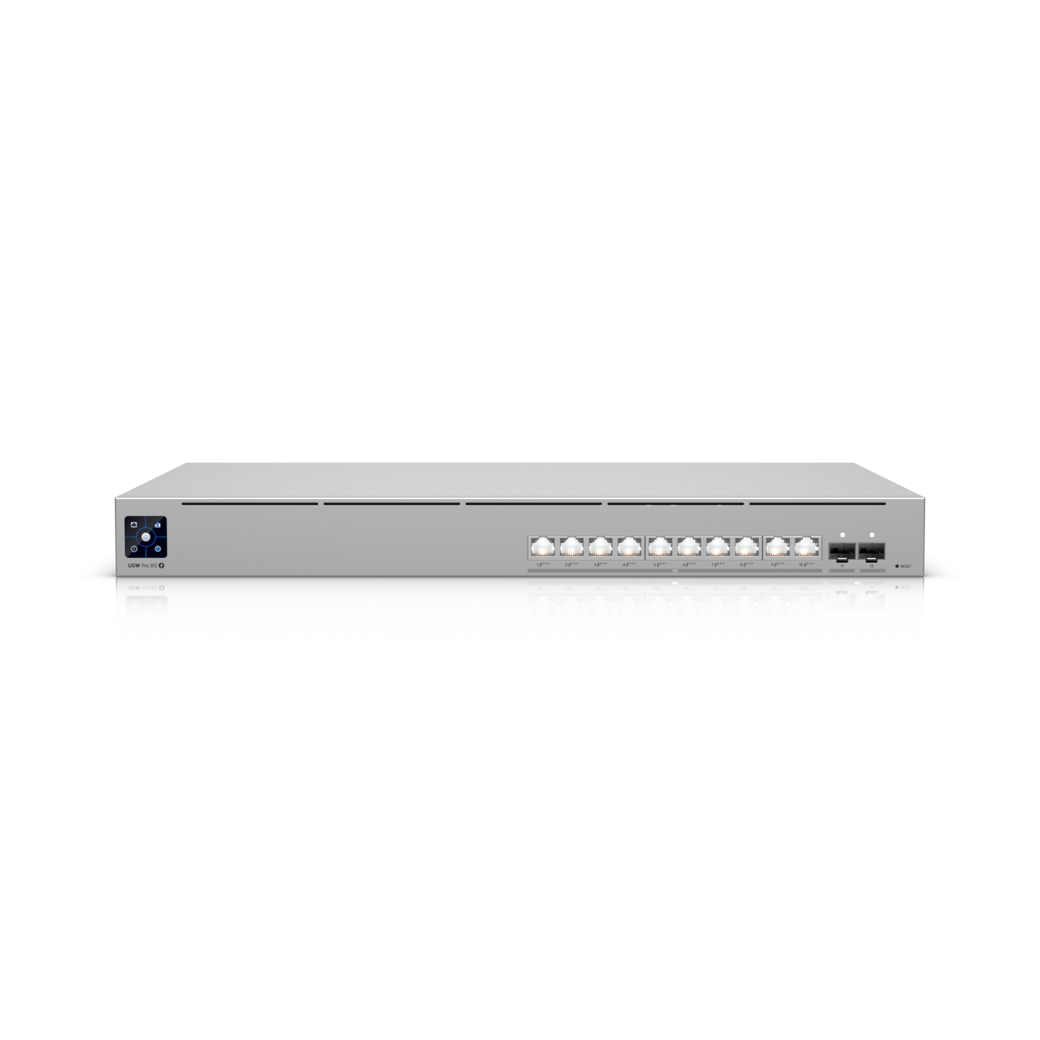 Ubiquiti Switch full managed Layer3 12 Port • 10x 10 GbE • PoE Budget 400W • 10x PoE+++ • 2x SFP+ • 19” • UniFi • USW-Pro-XG-10-PoE