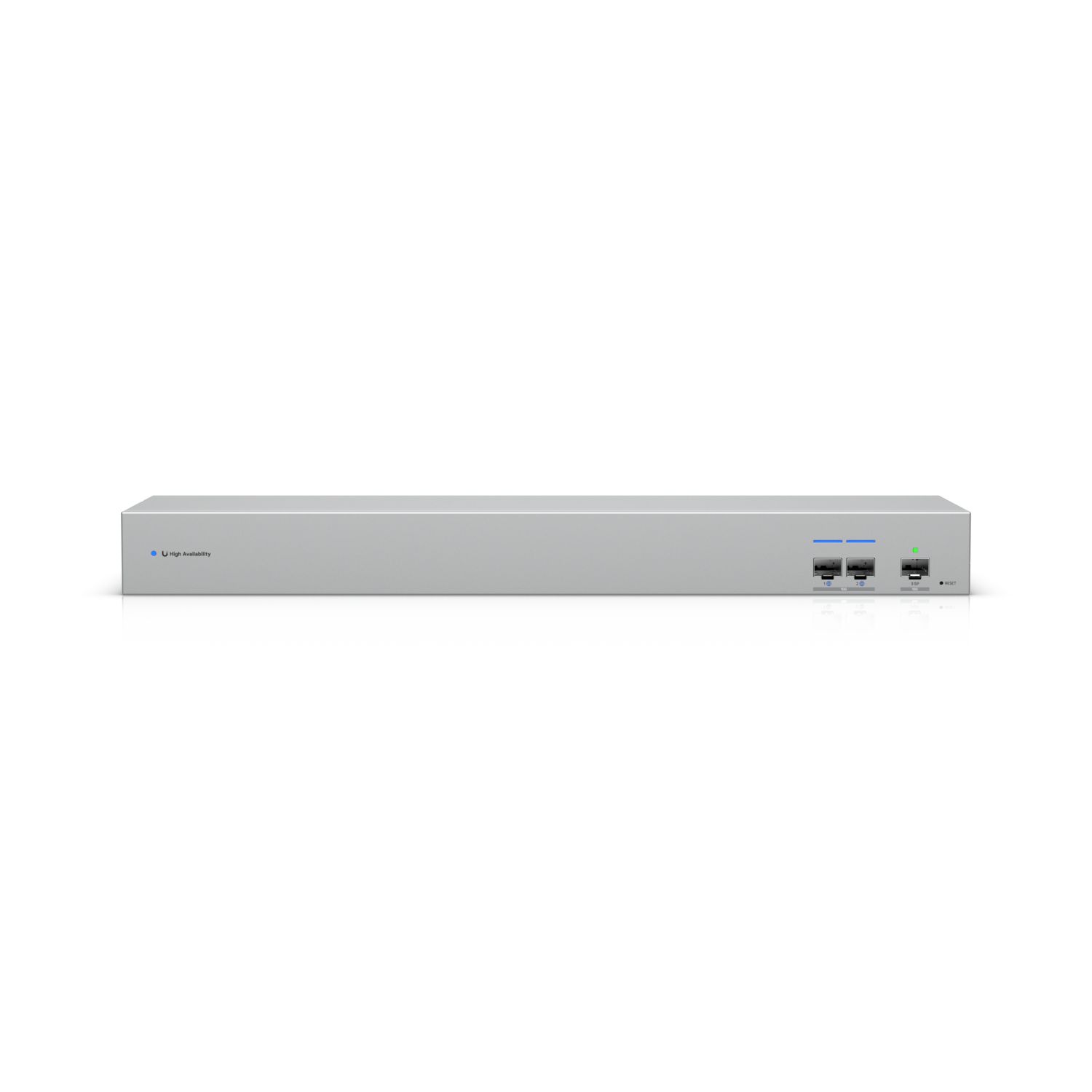 Ubiquiti WAN Switch 4 Port • 1x GbE • 1x SFP+ ISP-Uplink • 2x SFP+ Downlink • 19” • UniFi • USW-WAN