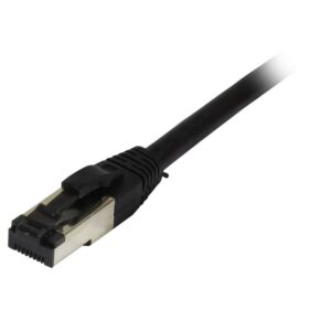 Patchkabel RJ45, CAT8.1 2000Mhz, 1.5m, schwarz, S-STP(S/FTP), TPE/LSZH(SuperFlex), AWG26, Synergy 21