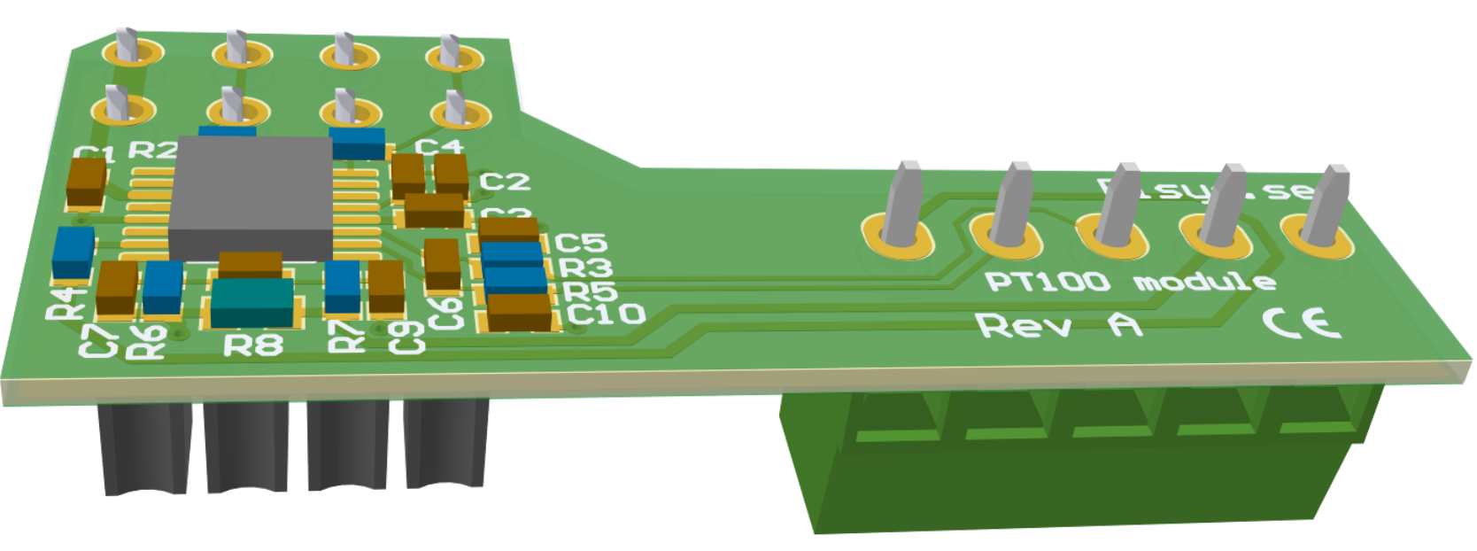 ELSYS · Zubehör · ELT PT100 Modul