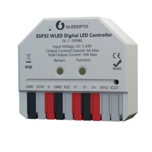 Synergy 21 Pixel LED Controller SPI-Serie Ultra Mini 309WL WLED ESP32